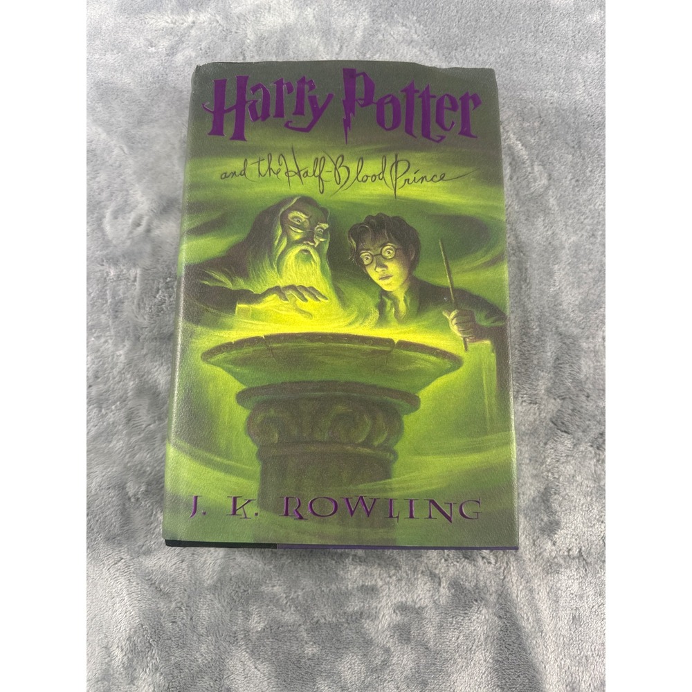 Harry Potter and‎ the Half-Blood Prince J.K. Rowling Hardcover Scholastic 1st Ed